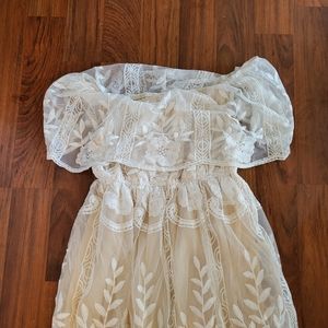 Baltic born lace maxi